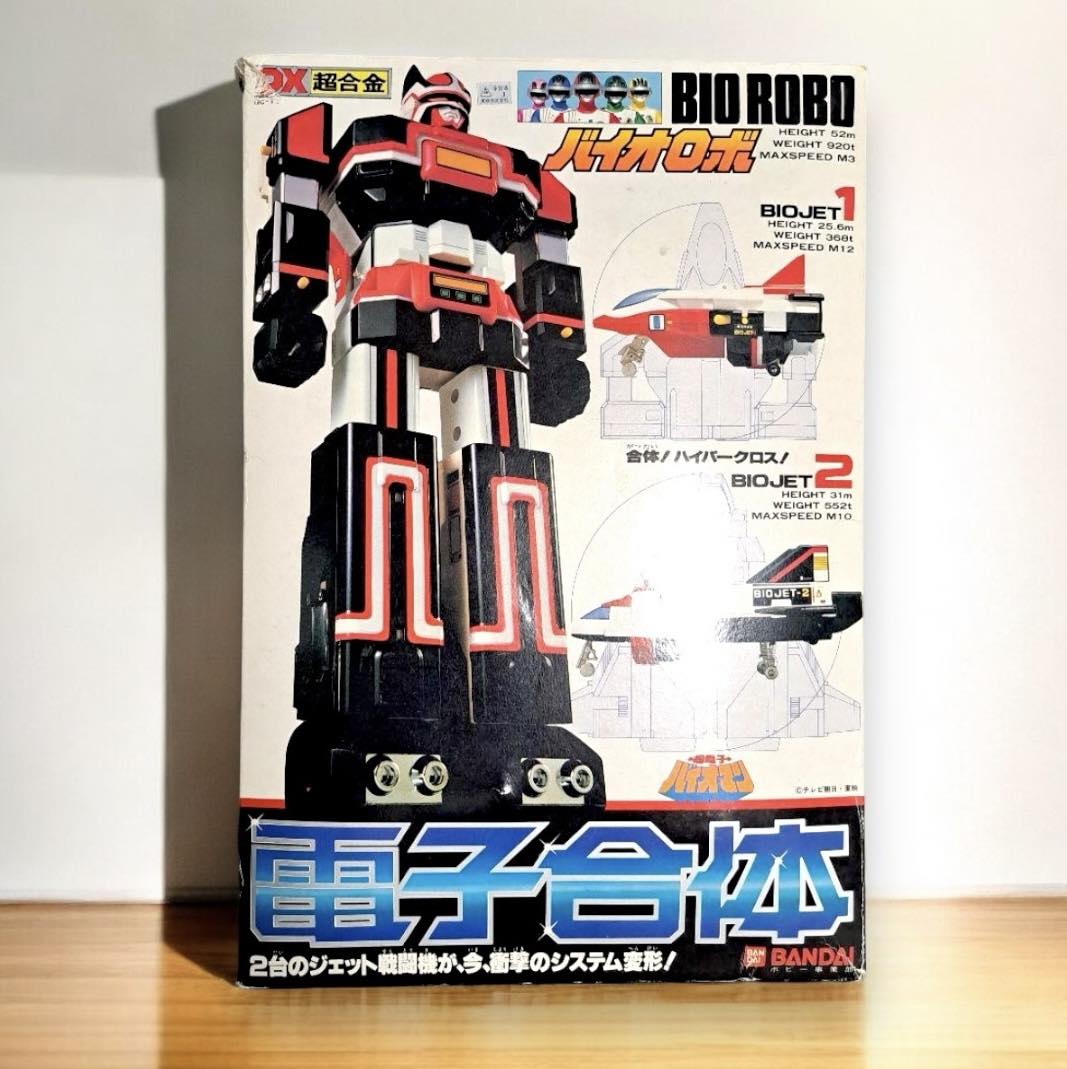 Bandai Chogokin Dx Bioman Robo #Bioman #Biorobo #daiakibatoystore