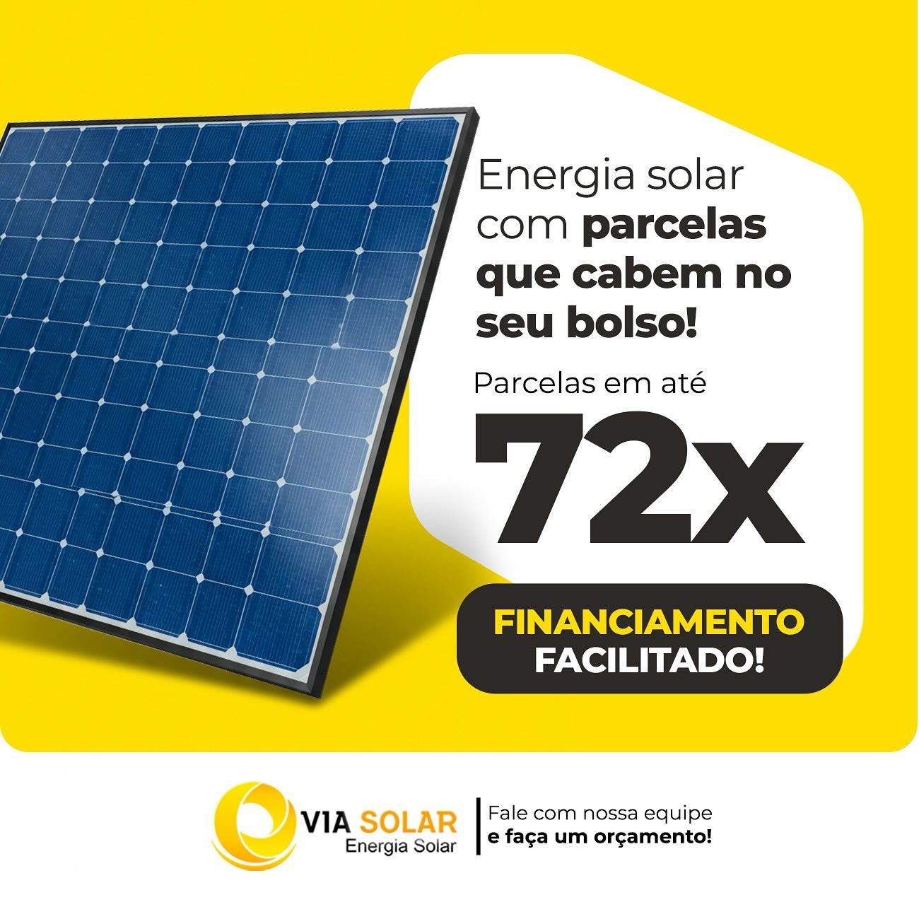 Via Solar - 💰 Energia Solar com Parcelas que Cabem no Seu... | Facebook