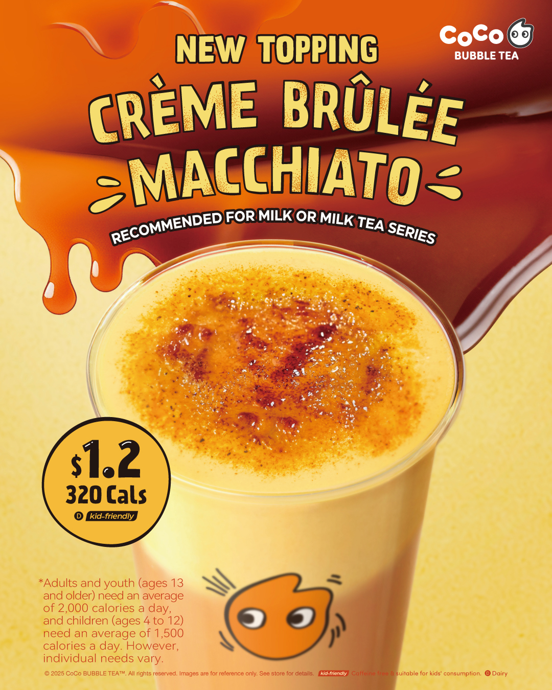 CoCo - NEW TOPPING IS HERE! Say hello to Crème Brûlée Macchiato Add it ...