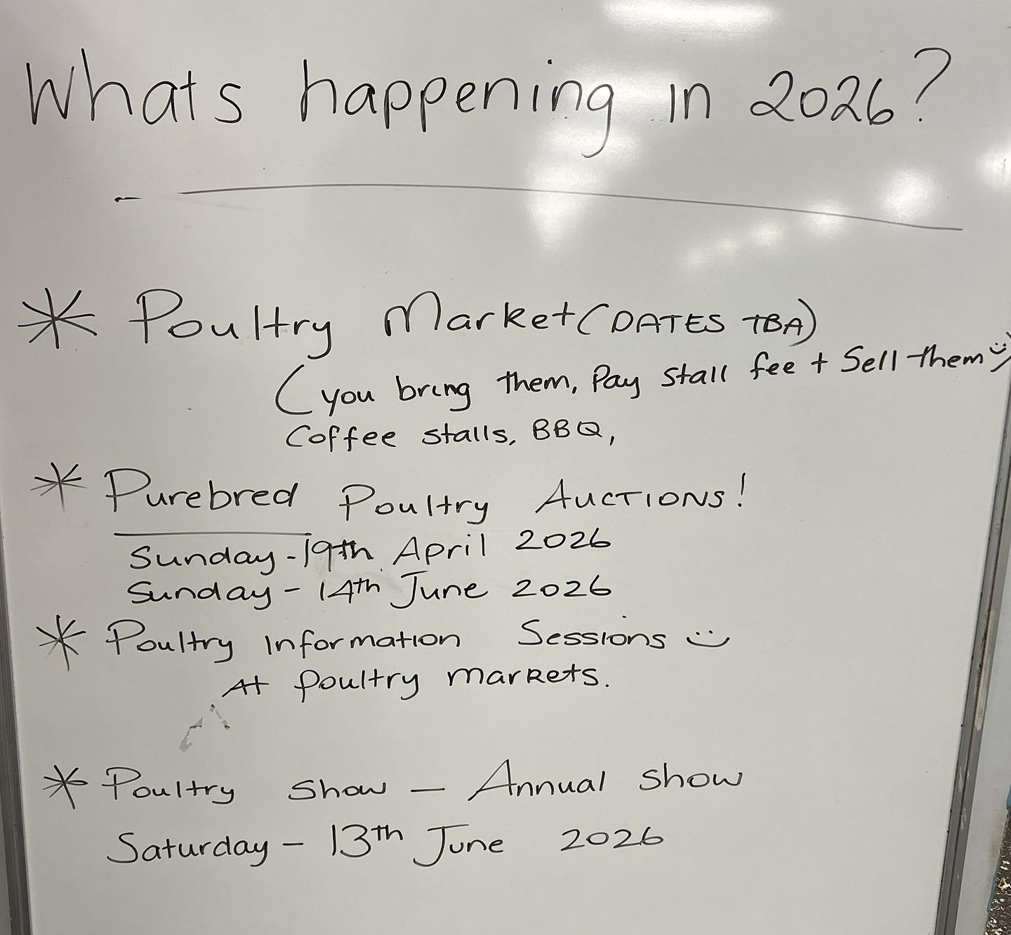 Have you seen our events for 2026?... - Goulburn Poultry Inc. | Facebook