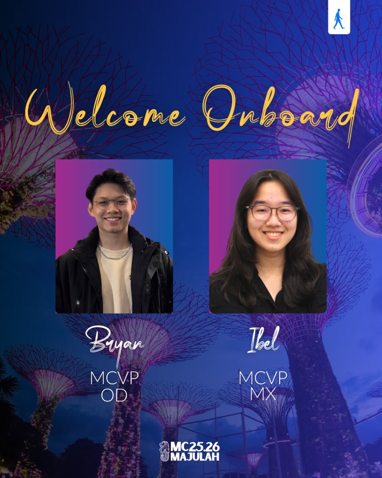 MC - Welcome onboard, Bryan (MCVP OD) and Ibel (MCVP MX)! 🎉🎉 Excited to ...