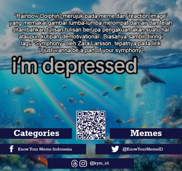 Know - Source: xhttps://knowyourmeme.com/memes/rainbow-dolphin-symphony ...
