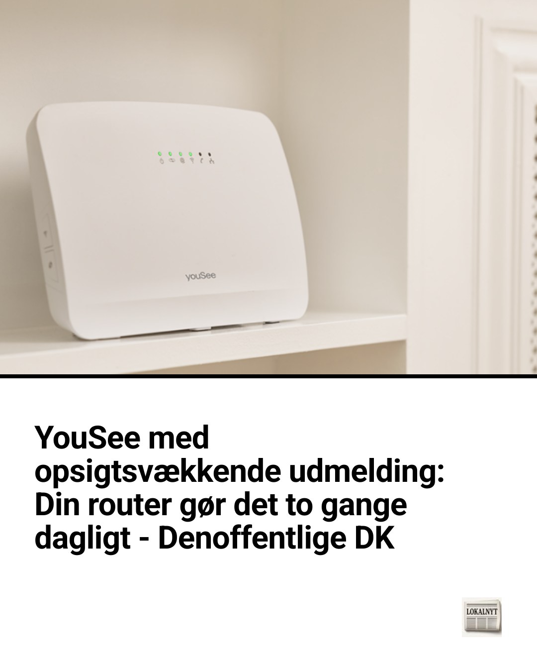 Lokalnyt - Den gør det helt uden, at du bemærker det. | Facebook