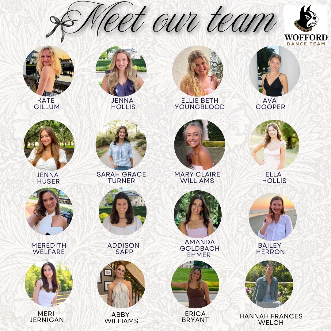 Wofford - May I introduce you to your 25’-26’ Wofford Dance Team ...