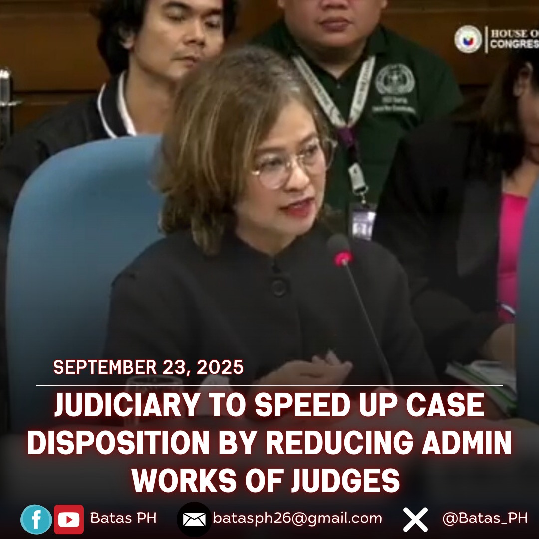 Batas PH - #ICYMI| The Office of the Court Administrator... | Facebook