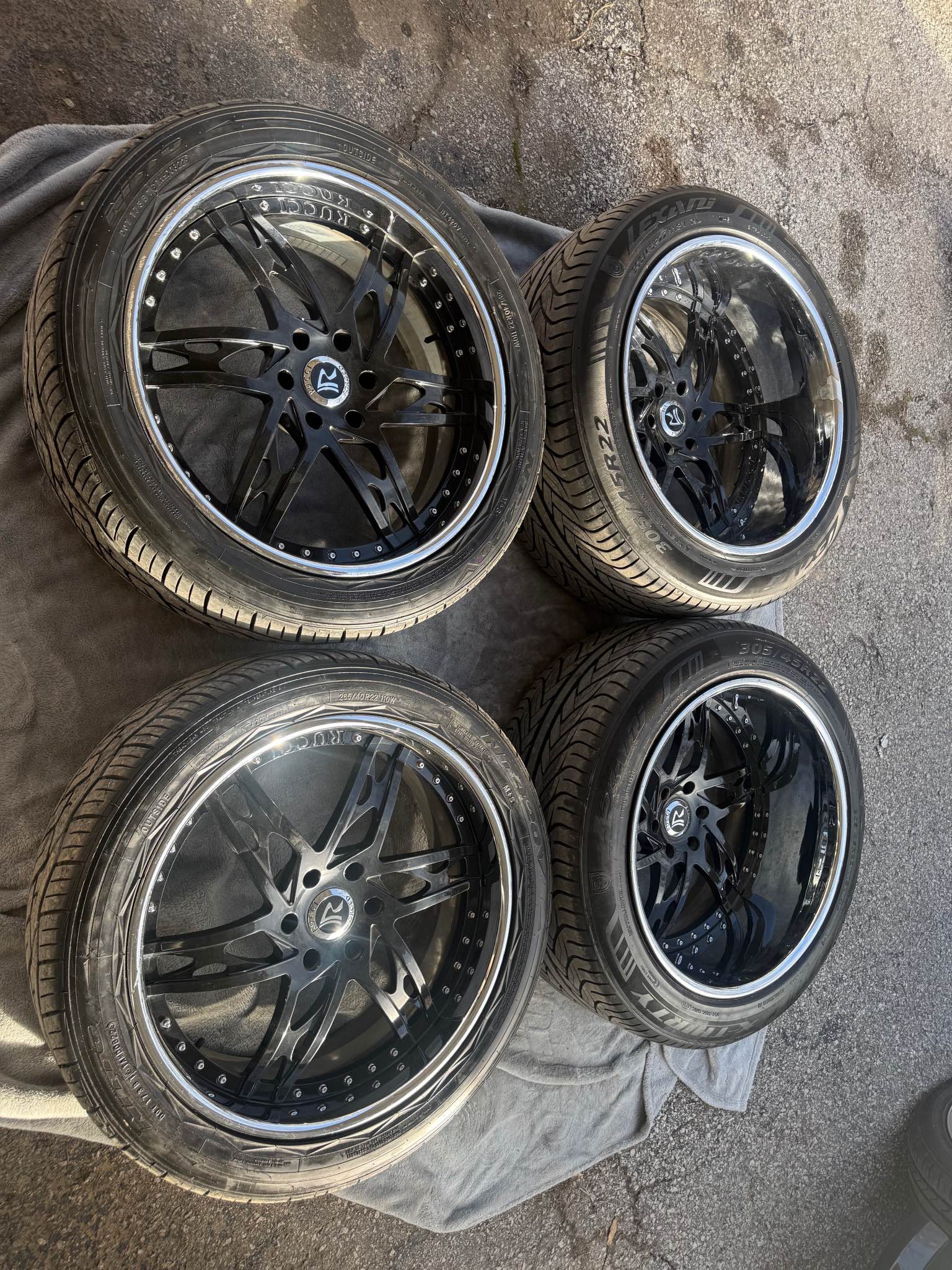 F150 6X135mm Rucci Forged 22