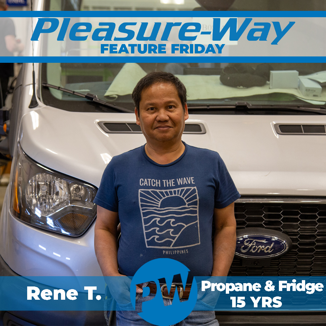 Pleasure-Way - Meet Rene! 🎉Rene is celebrating his 15th year with us ...