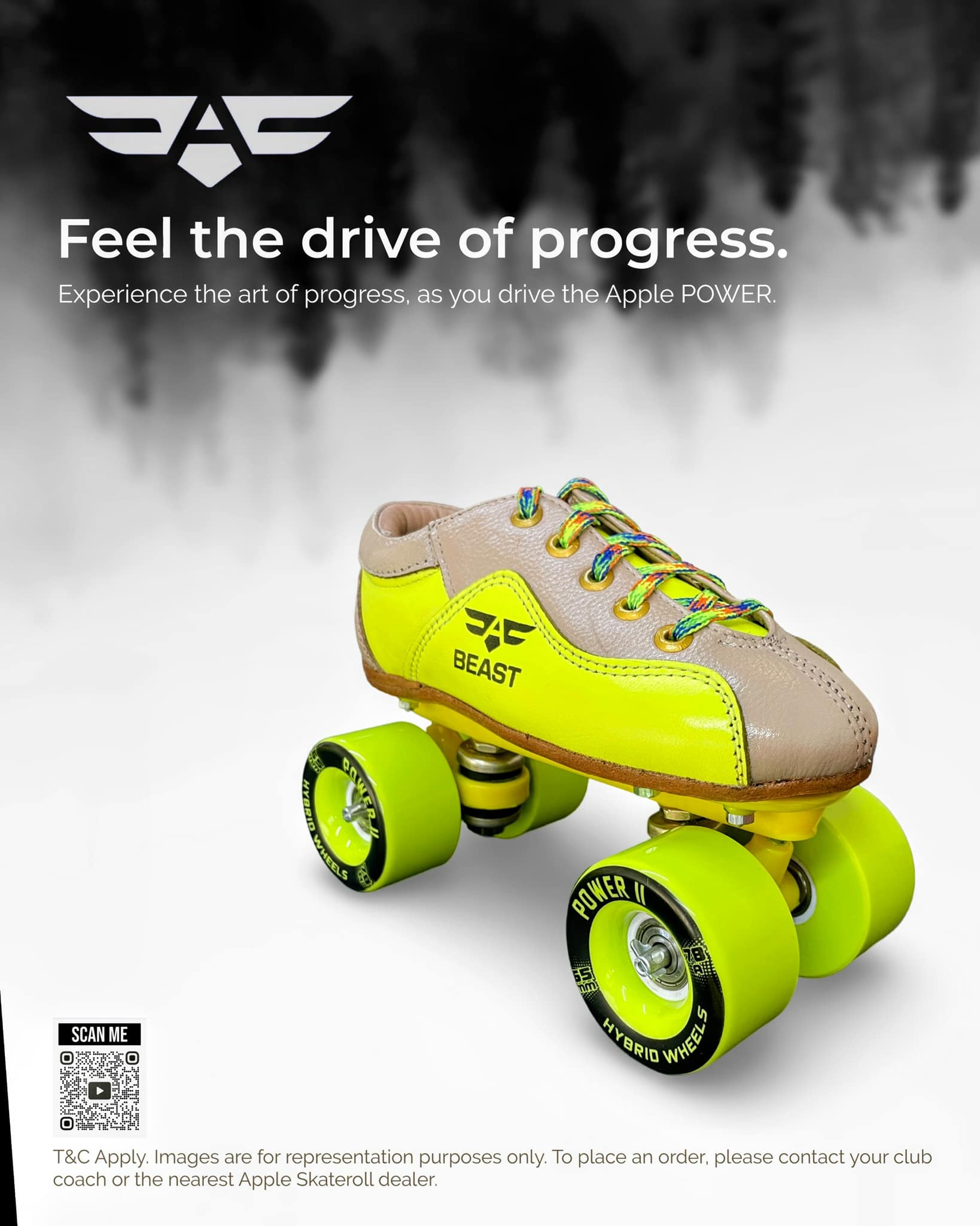 Apple Racing Skates