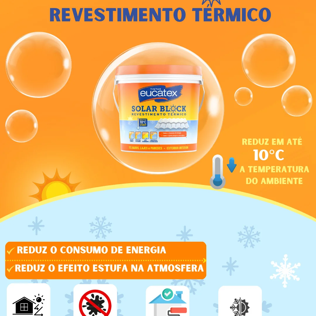 Casa - ☀️ Chegou o NOVO Solar Block da Eucatex! ☀️ Mais conforto ...