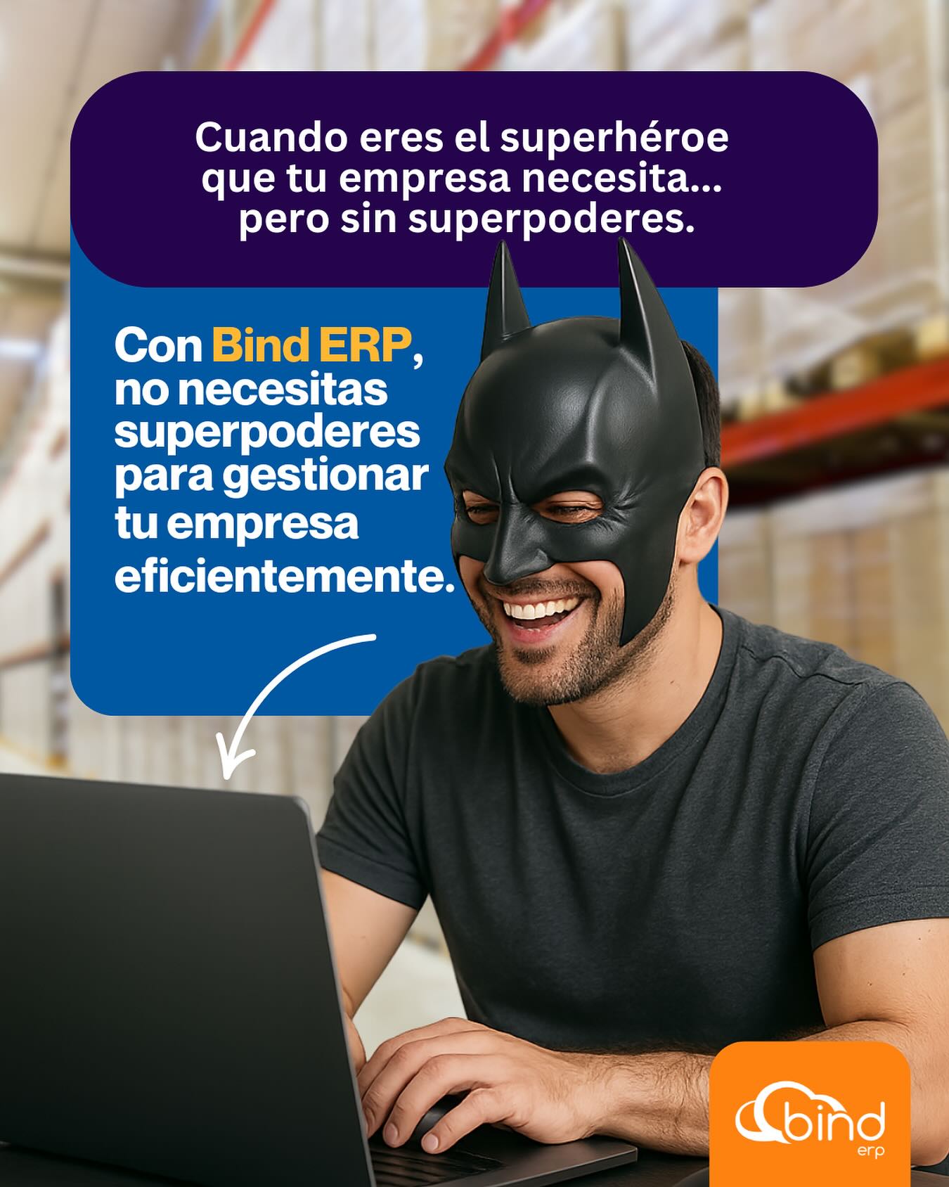 Bind - 🦸‍♂️ Sabemos que en tu empresa te toca ser contador ...