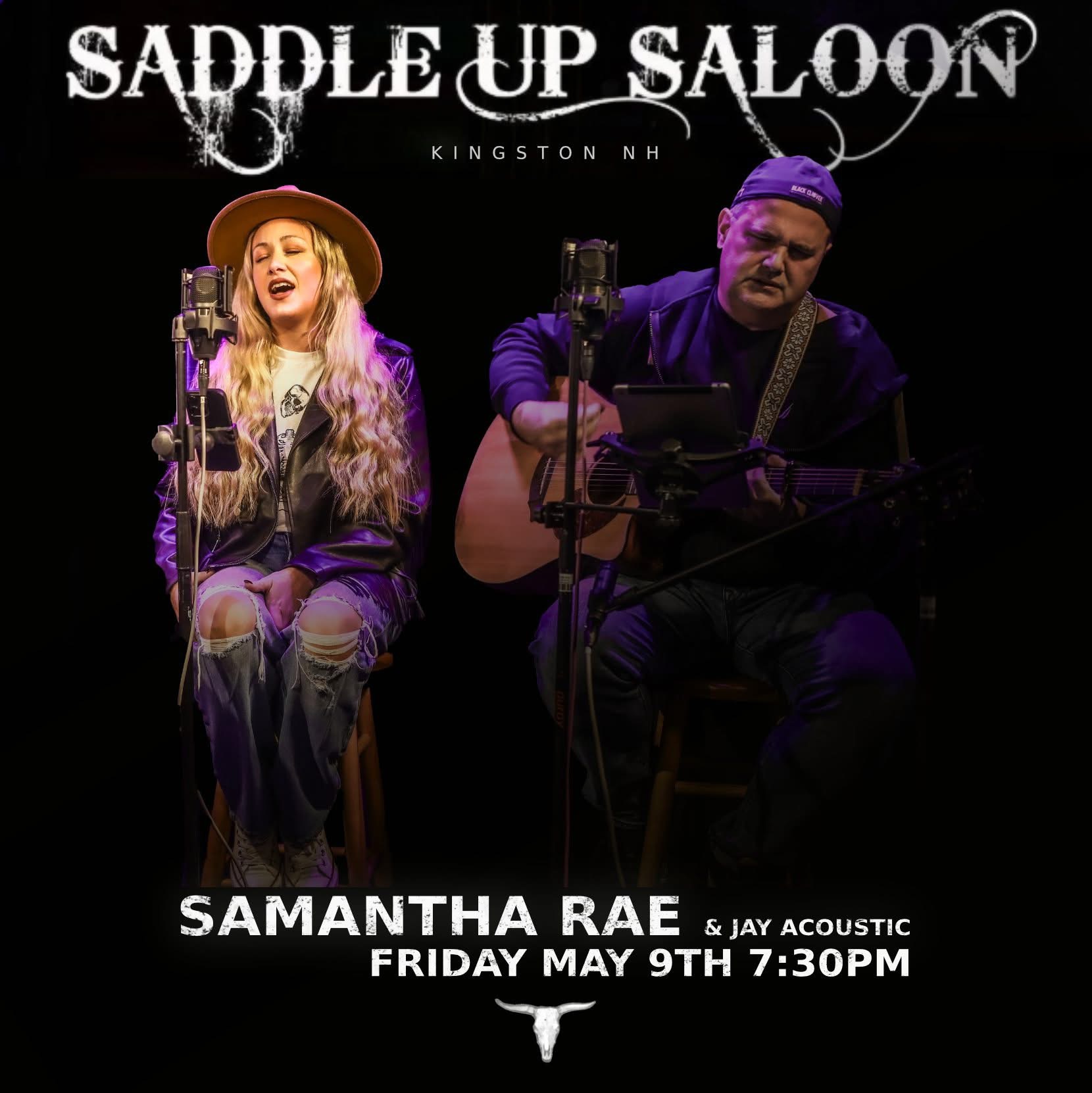 Samantha Rae & Jay Acoustic | May 9th | Saddle Up Saloon
