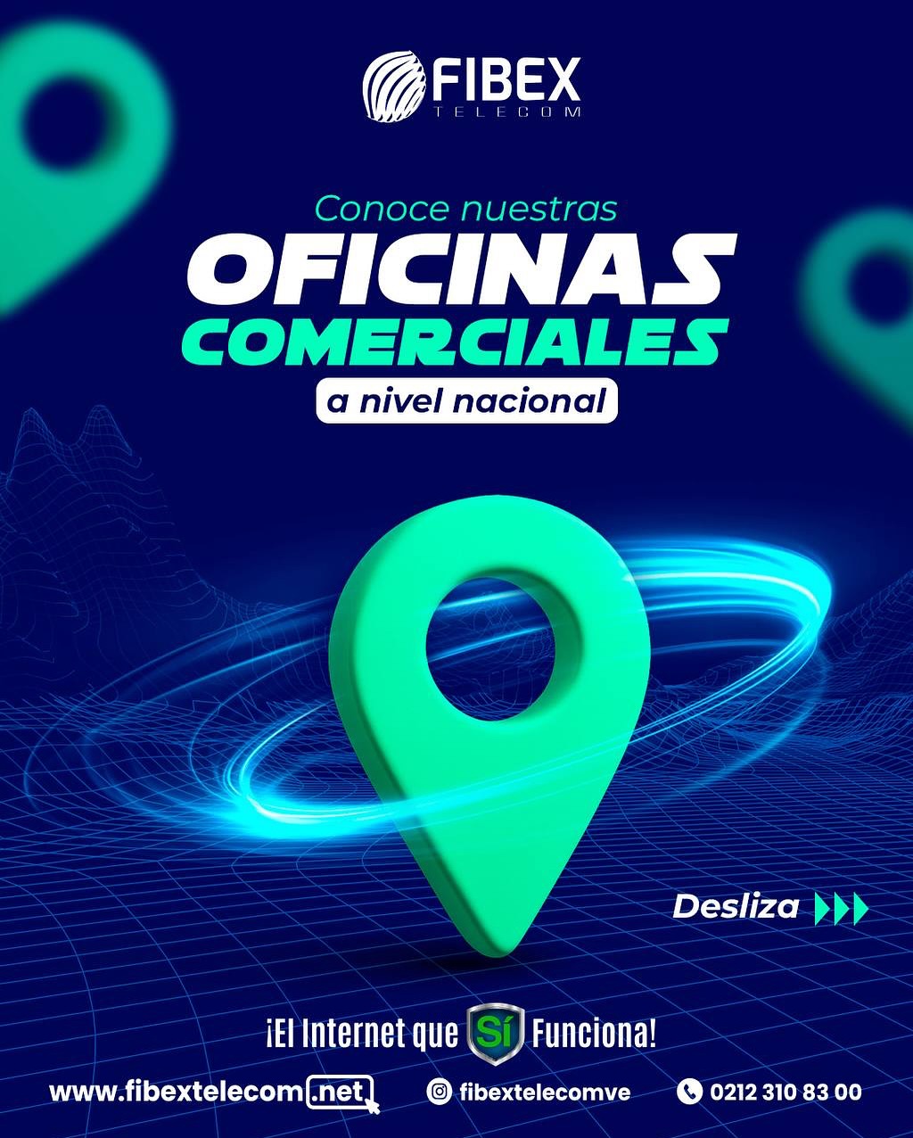 Fibex Telecom - 📍 ¡Estamos más cerca de ti! Desliza y... | Facebook