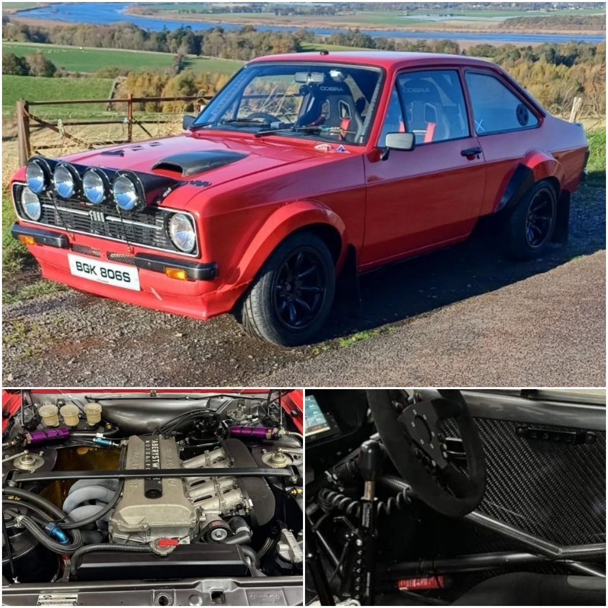 Race - Escort Gp4 Rally Car - 2.5 Duratec - Sequential Details here ...