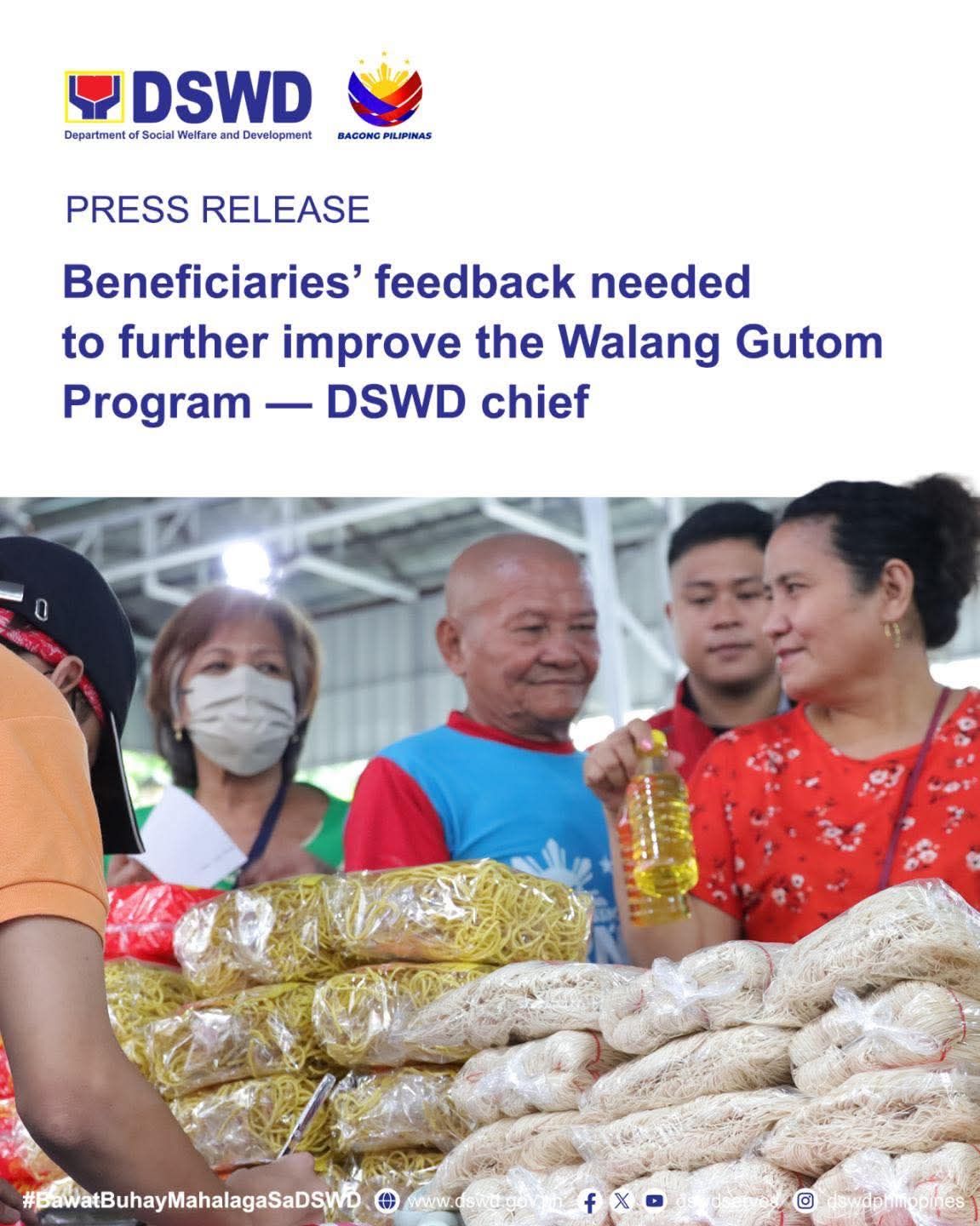 RPN - DSWD ABLI ALANG SA SUHESTIYON SA MGA BENEPISYARYO PARA MAPALAMBO ...