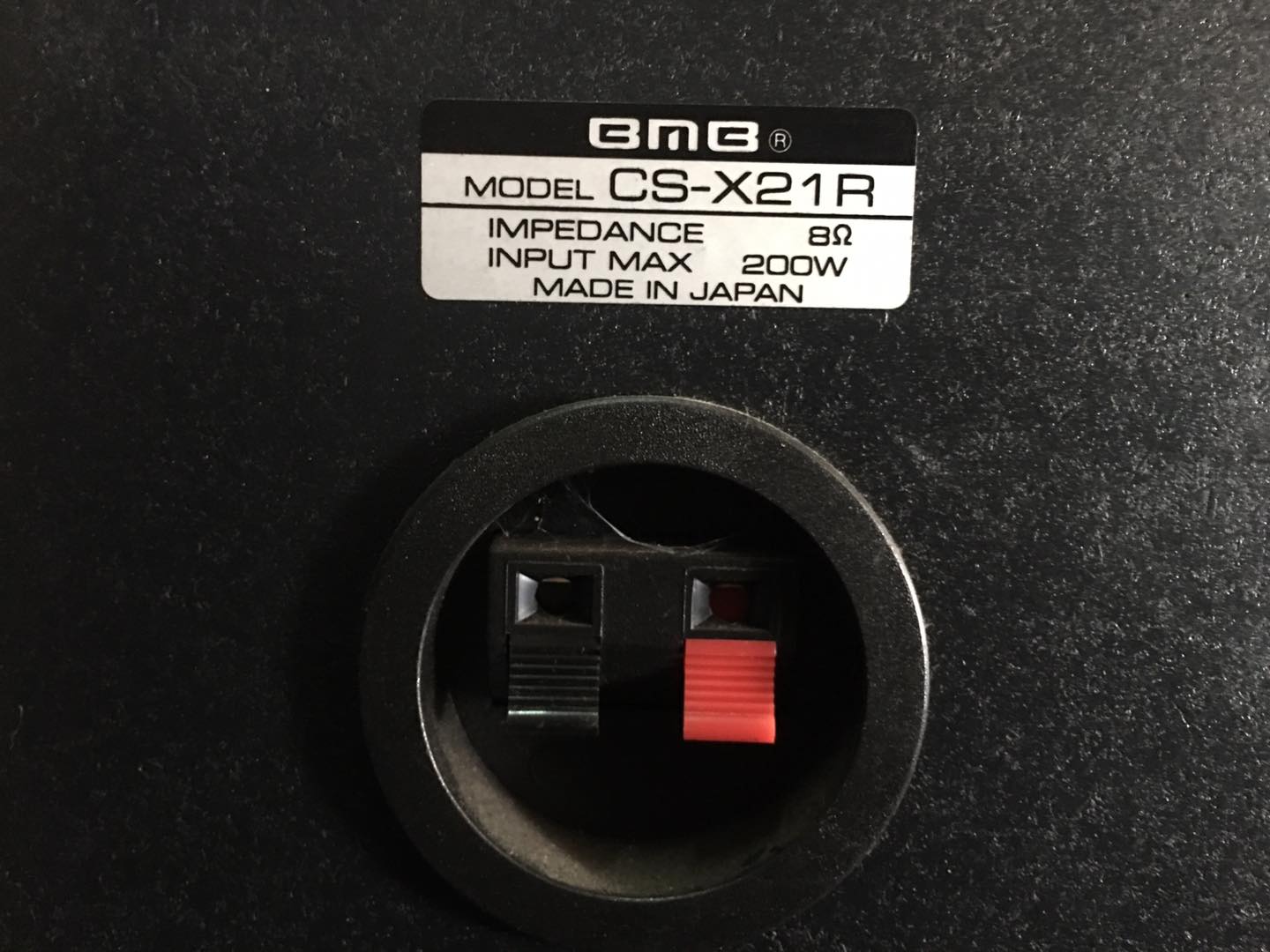 BMB CS-X21R in stock Speaker 2T Please comment in box