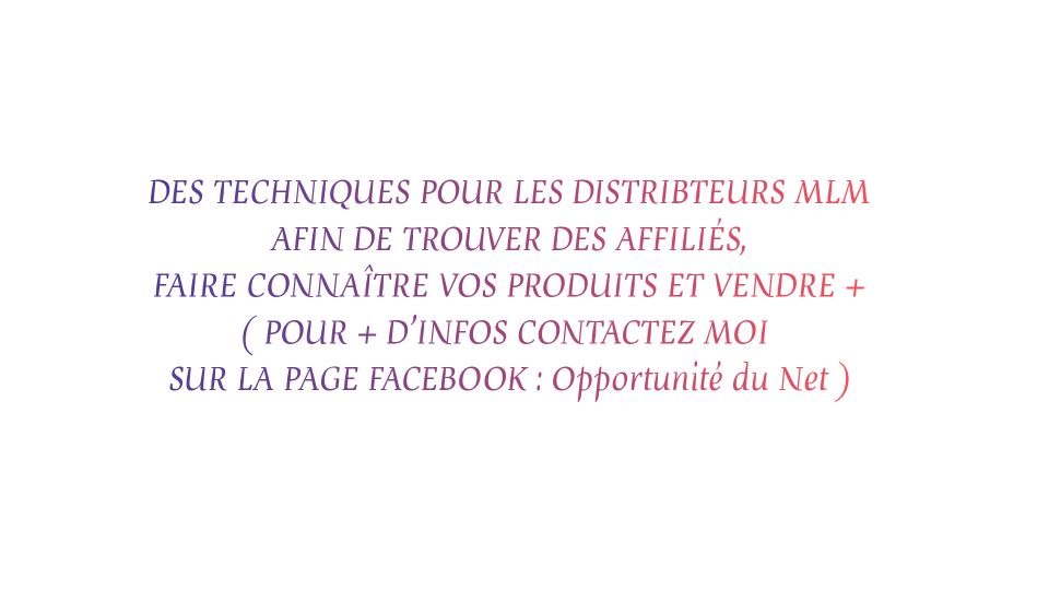 MLM FRANCE ⭐ | Facebook