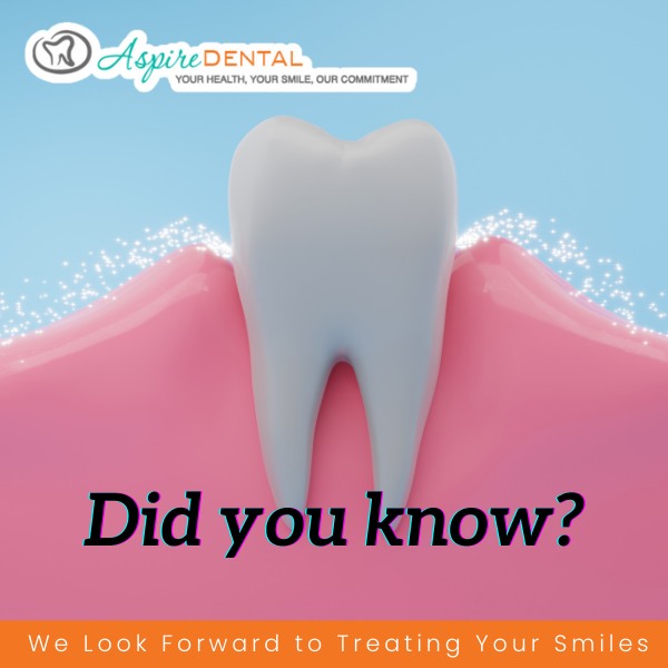 Aspire - Did you know that teeth can die? Yes! They’re alive, with ...