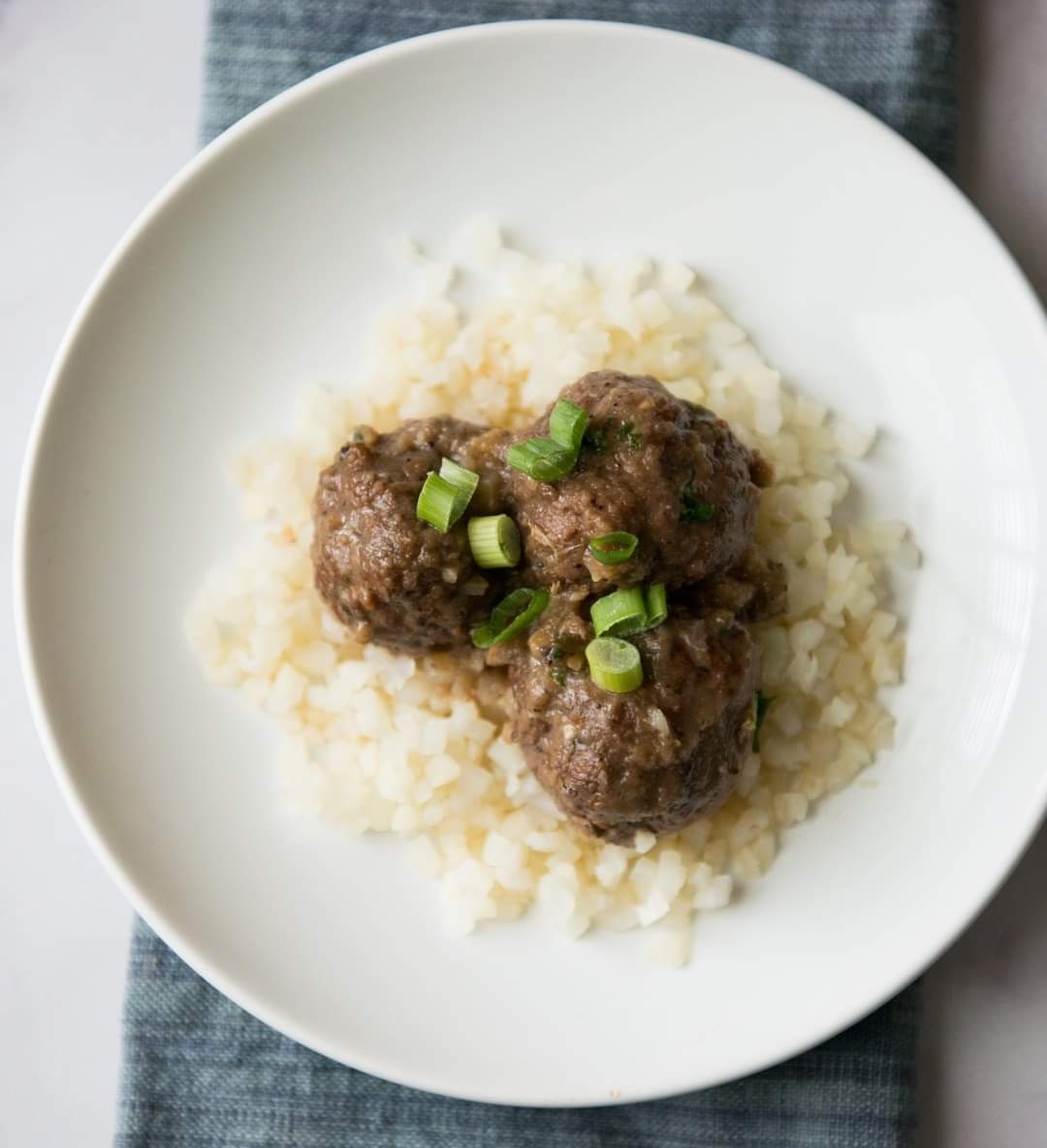 Local - Paleo meatball stew with cauliflower rice 🤤. Find the recipe ...