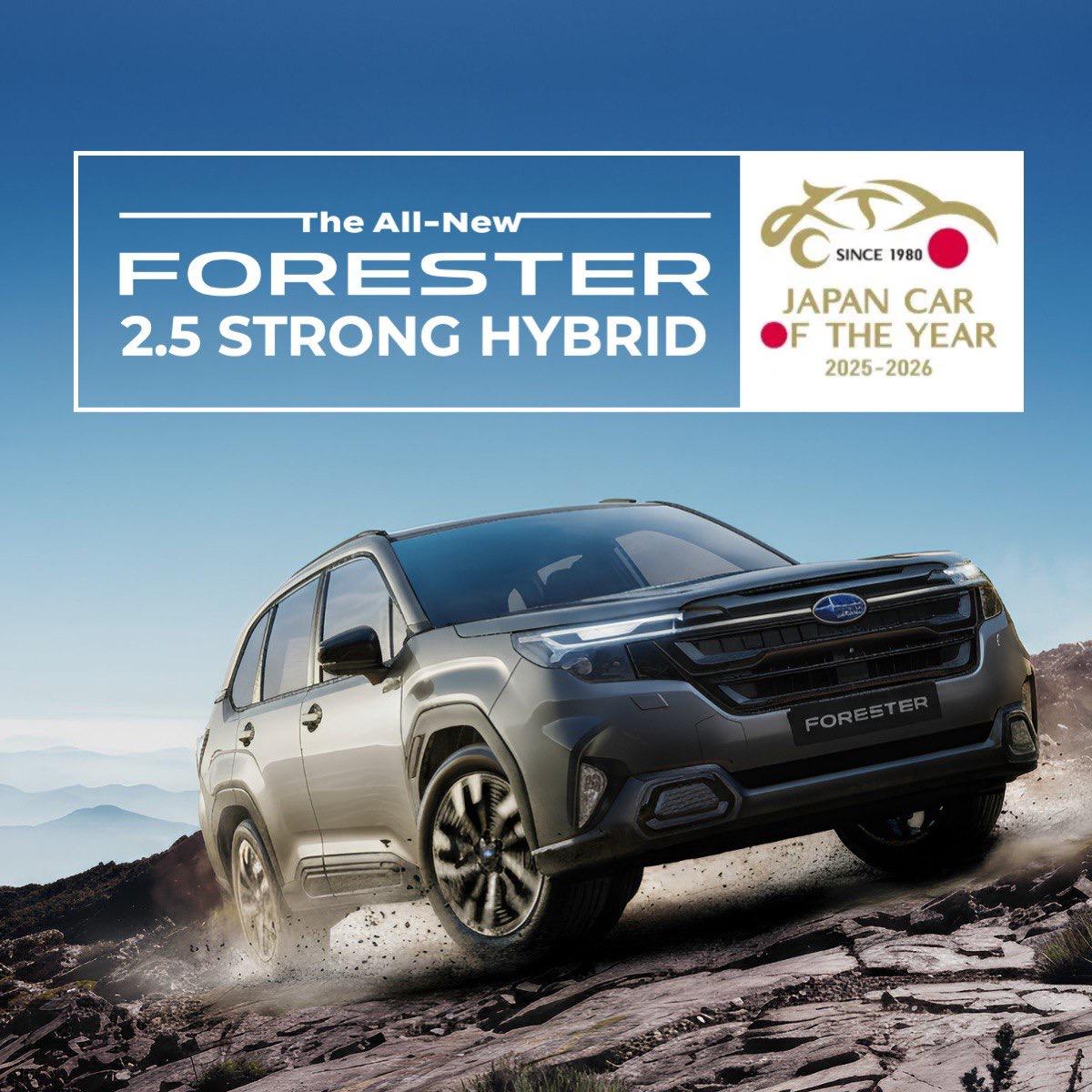 The Subaru Forester e-BOXER Hybrid is this year