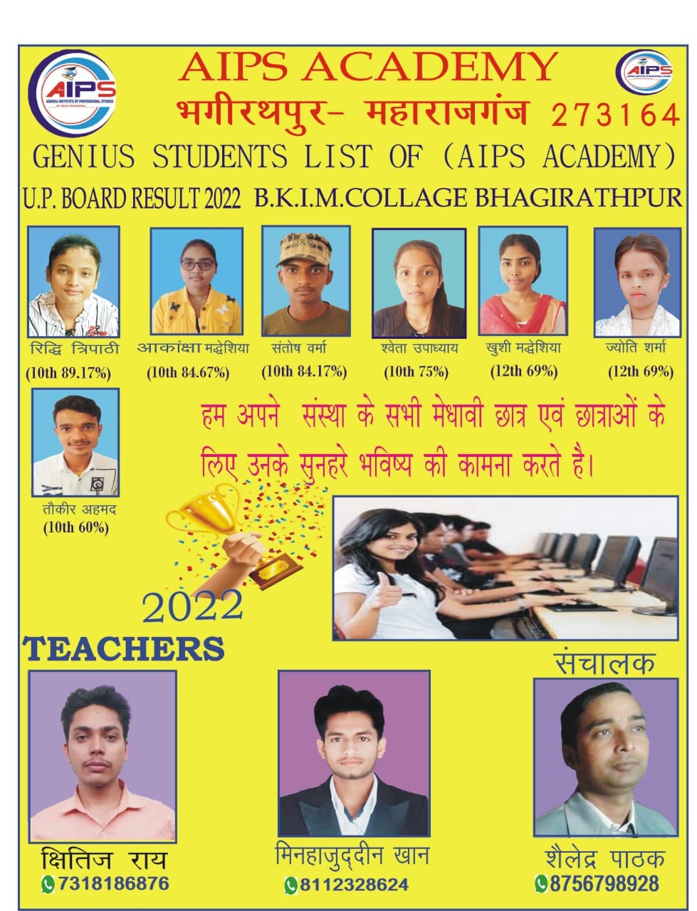 Aips Academy Computer Centre | Pharenda