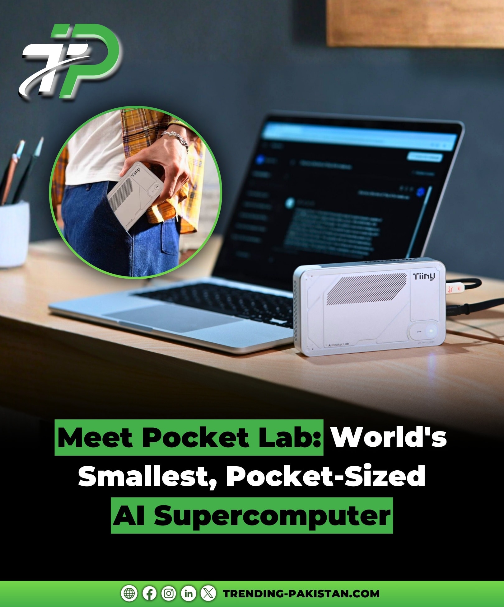 Trending - Tiiny AI has unveiled Pocket Lab, officially recognized by ...