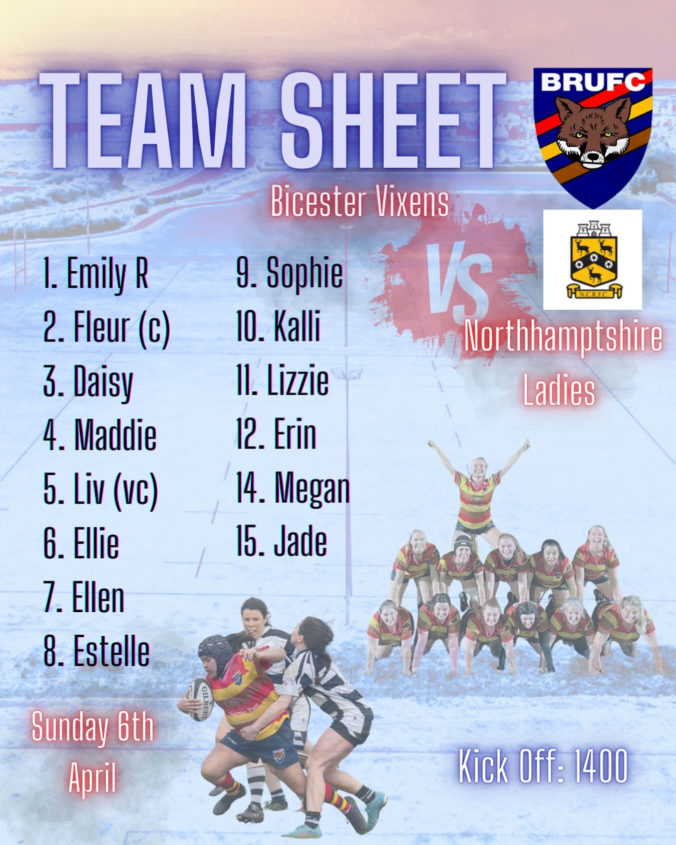 Bicester Vixens Women's Rugby Team | Bicester