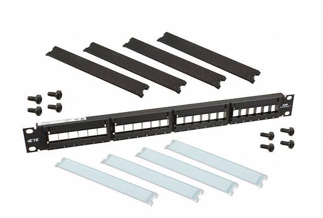 AWS Myanmar - 1933307-1 Multimedia SL Series Patch Panel, front-load 6 ...