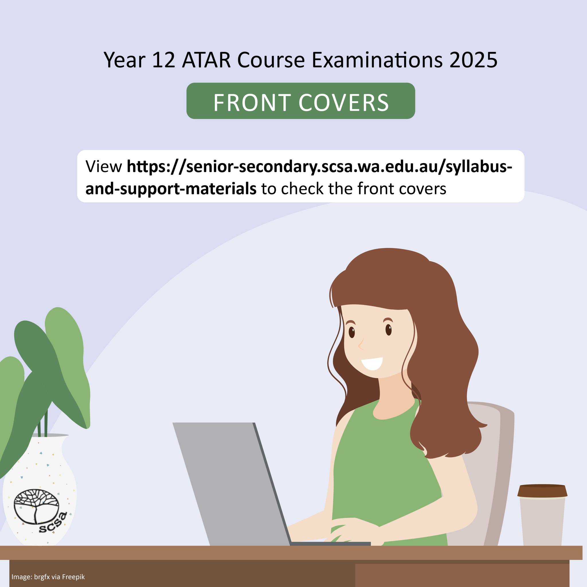 School - The front covers of the 2025 Year 12 ATAR course written and ...
