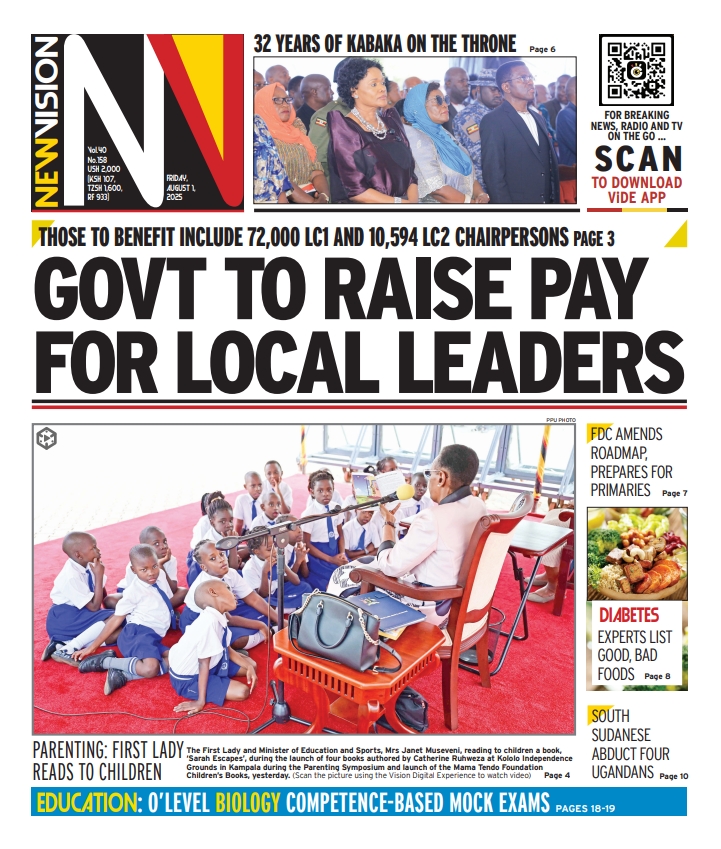 The New Vision - 🗞️ The New Vision | Friday Edition is... | Facebook