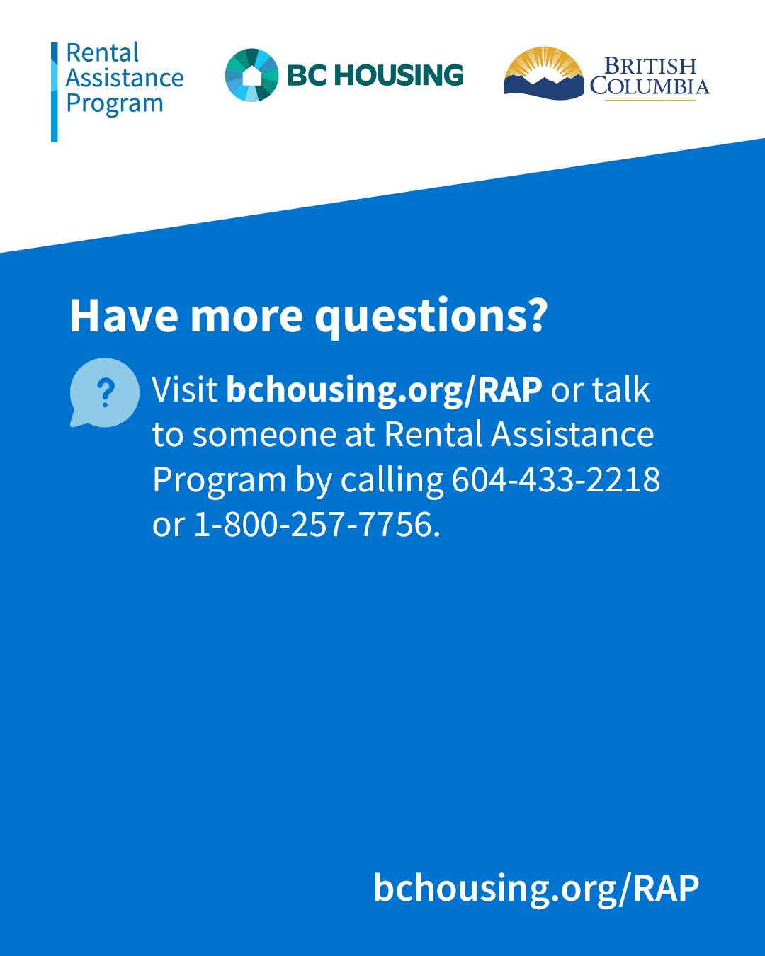 BC Housing - If you are working and have kids, you may be eligible for ...
