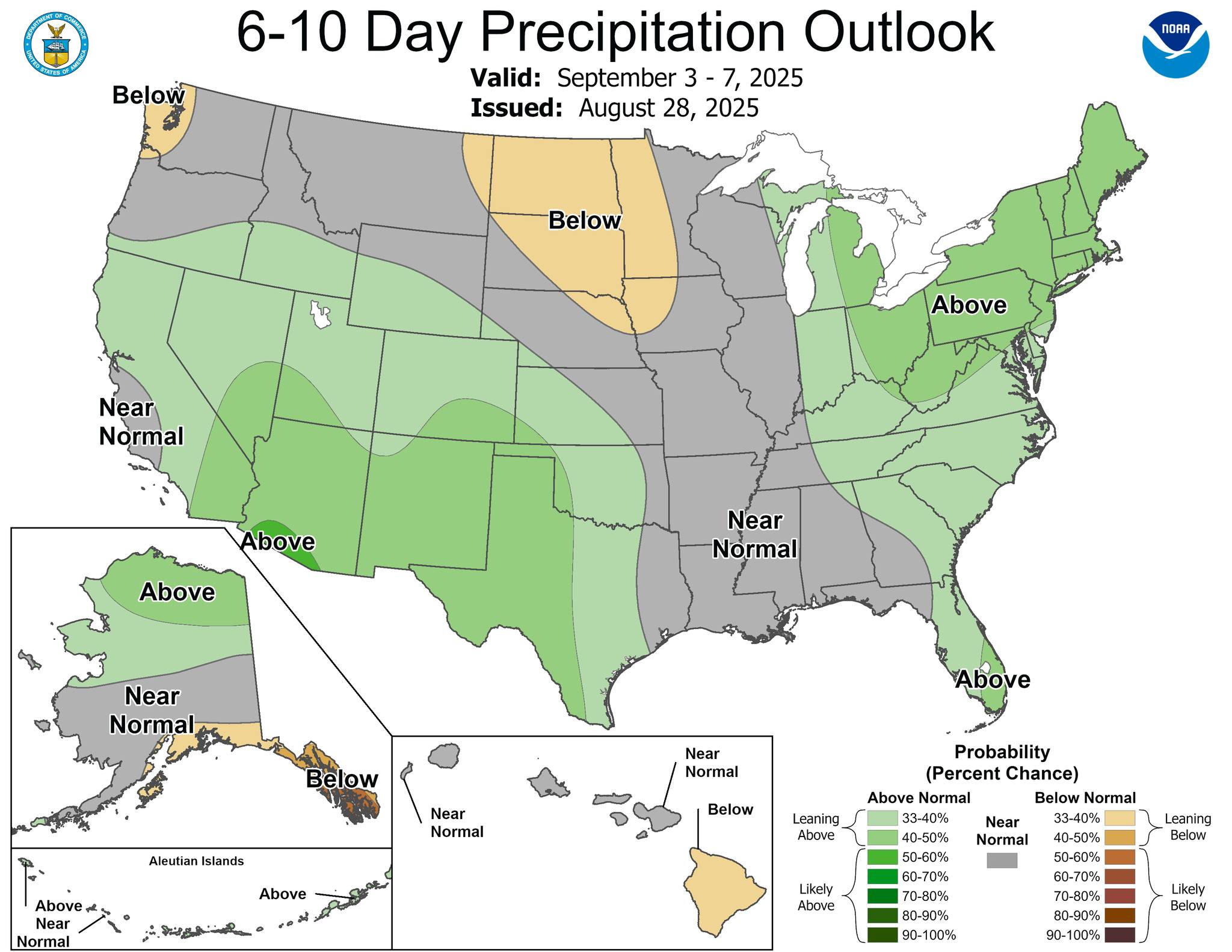 Bill - A wetter than average weather pattern should help close the ...
