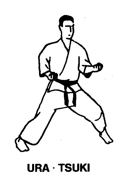 KARATE - Ura Tsuki (also known as Ura Zuki) is a close-quarter, short ...