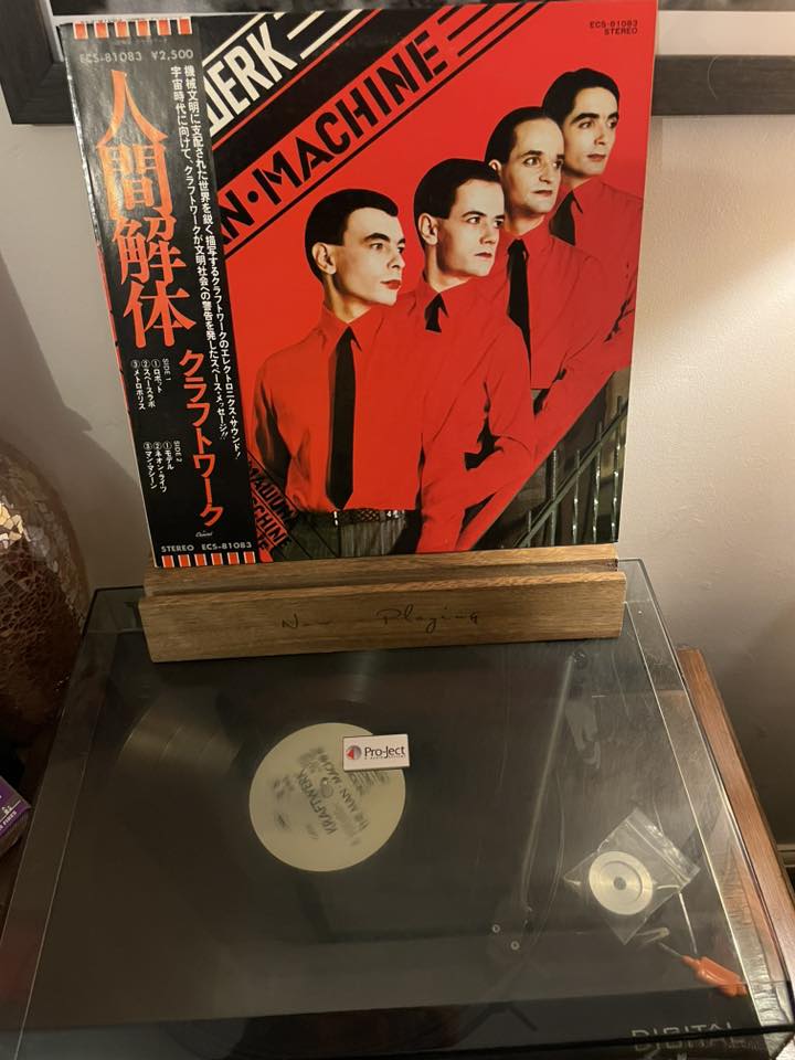 Kraftwerk's The Man Machine 1978 Japanese promo vinyl