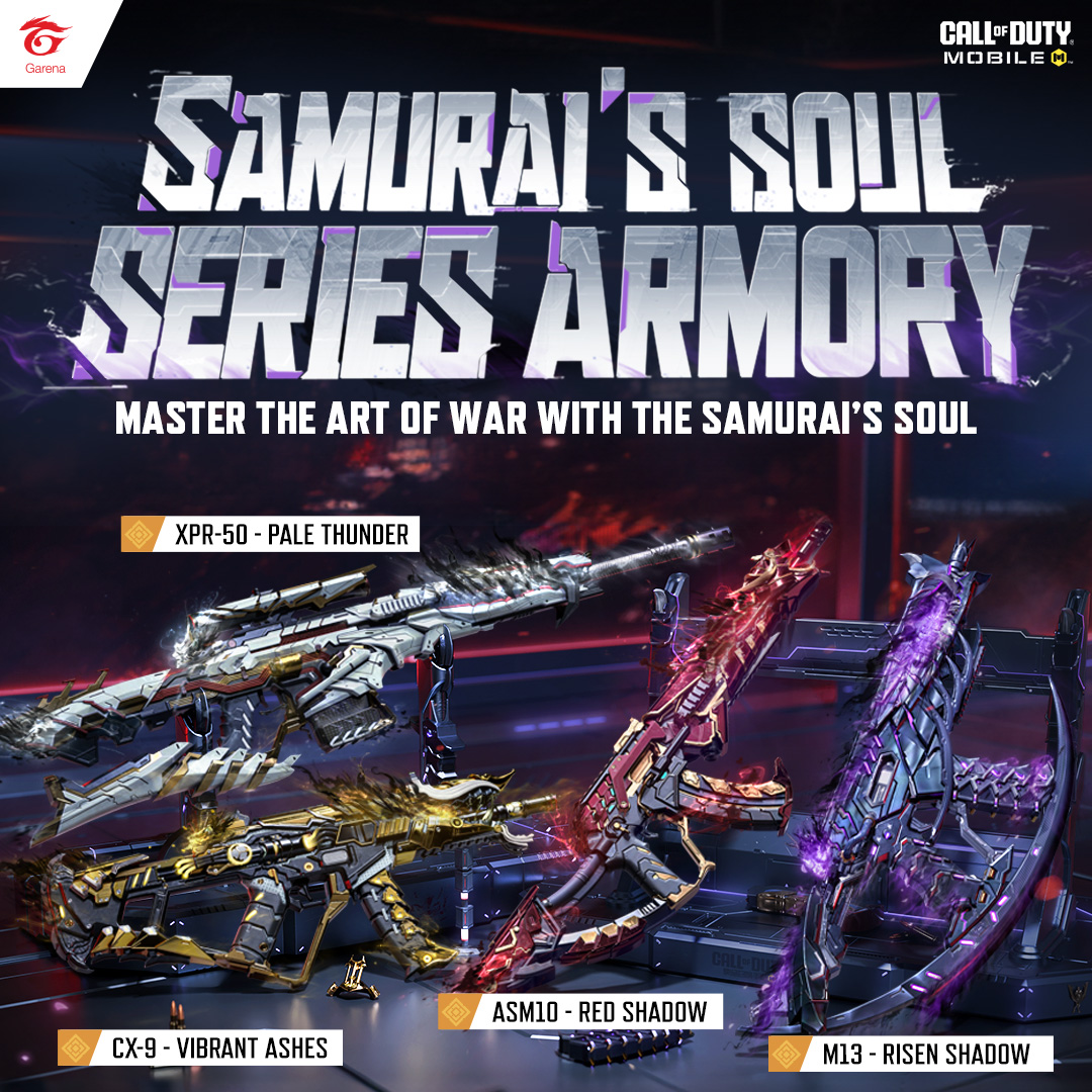 ⚔️ Samurai’s Soul Series... - Garena Call of Duty Mobile | Facebook