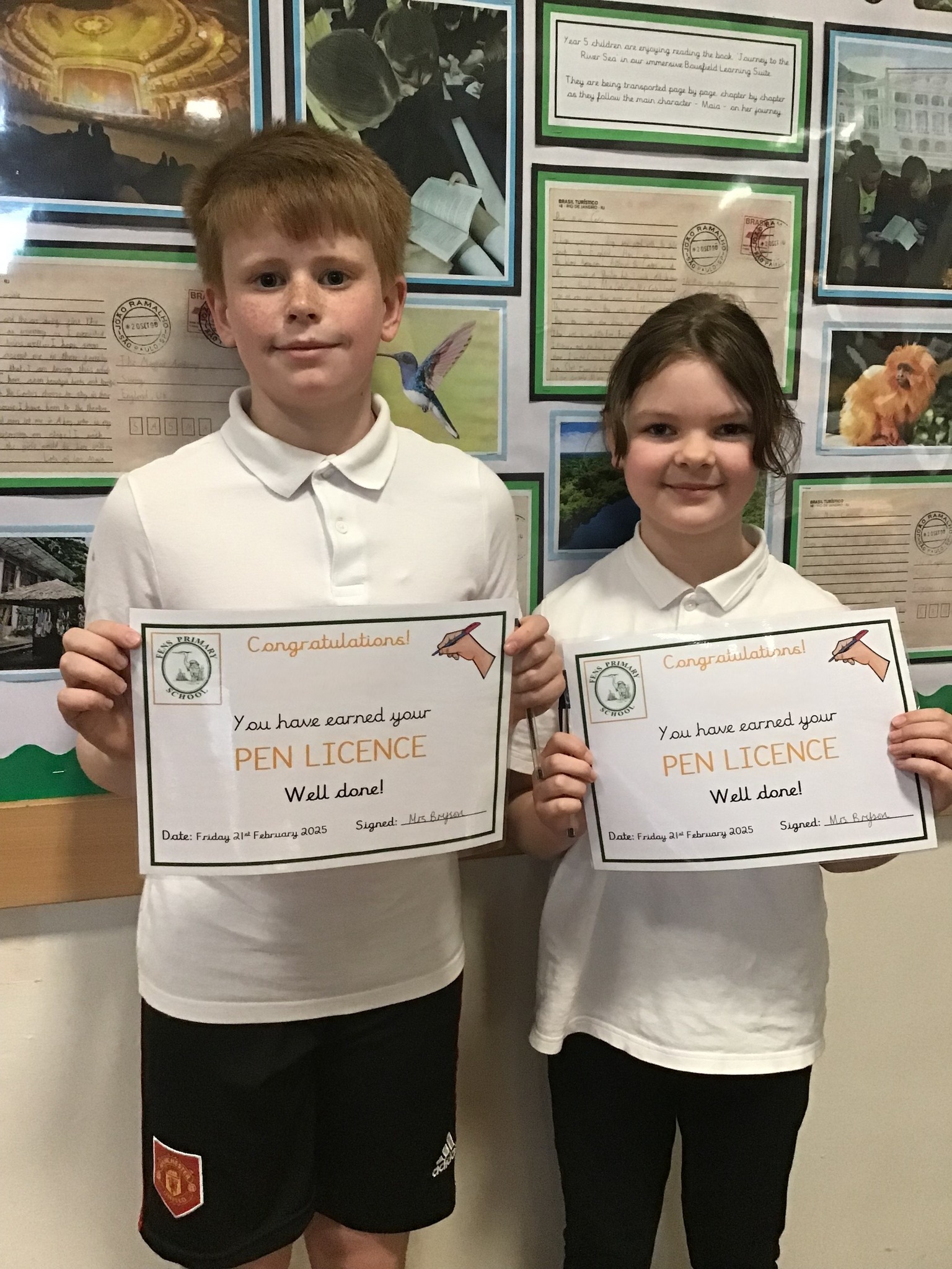 CONGRATULATIONS to our two Y5... - Fens Primary School | Facebook