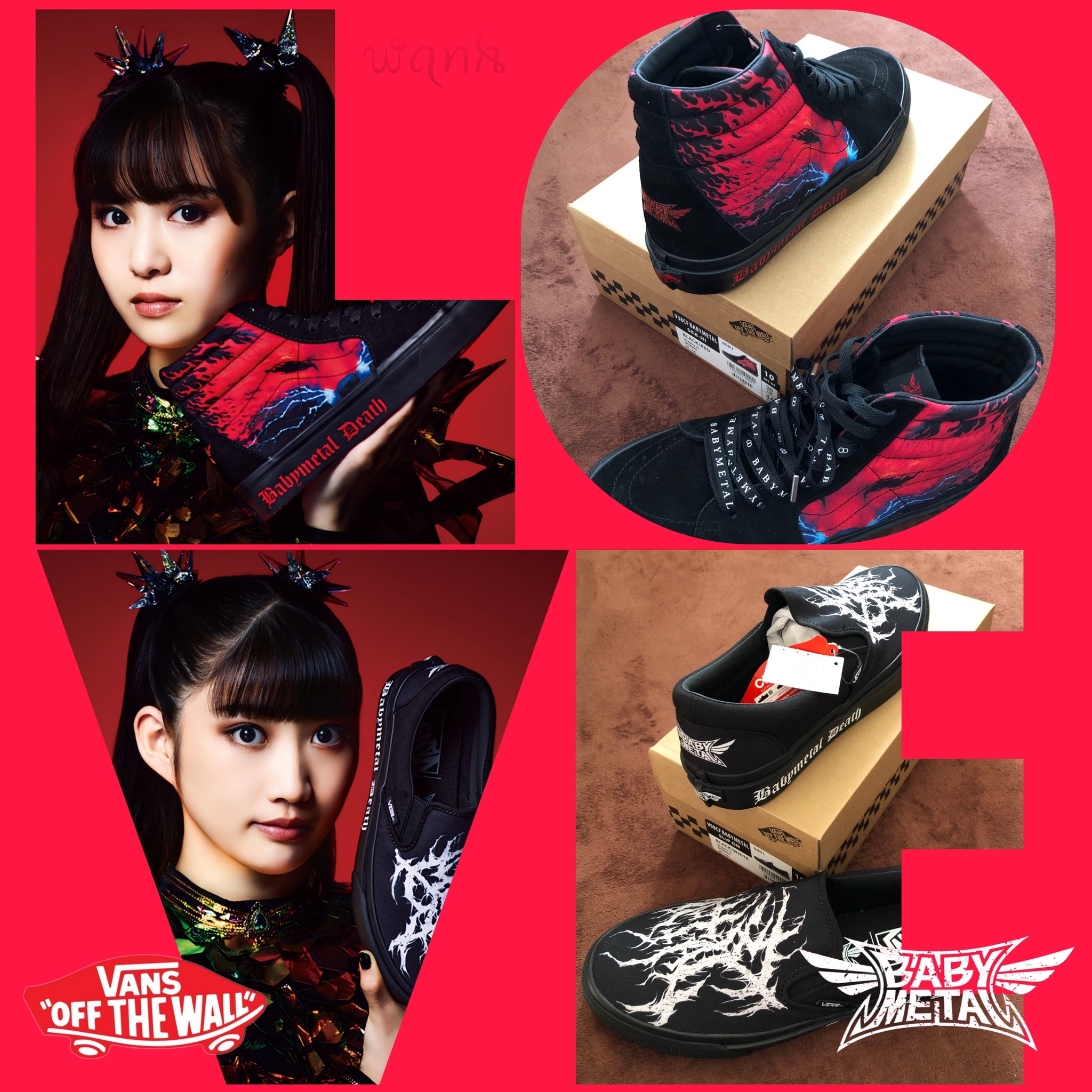 Babymetal x Vans collaboration