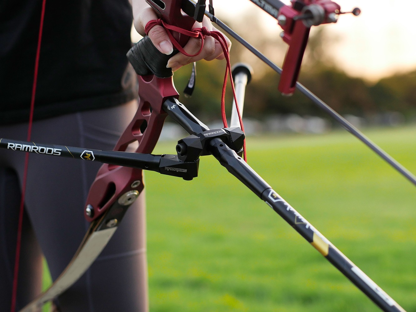 アーチェリー Ramrods ウルトラV4スタビライザー （RamRods Archery 