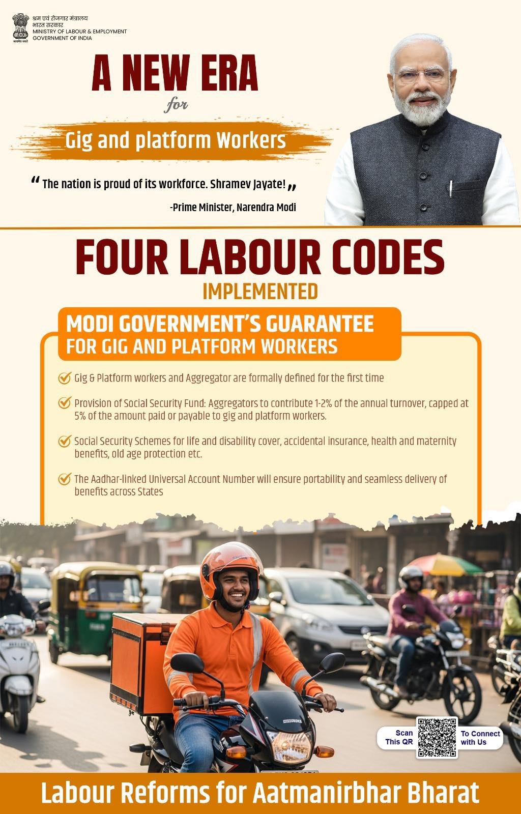 India - A New Era of Indian Labour Laws: Government of India under PM ...
