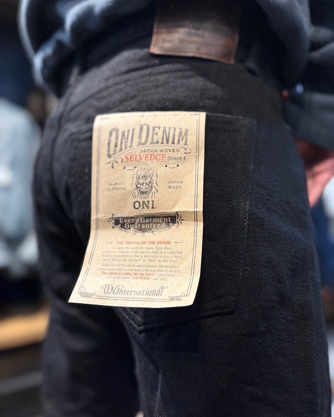 鬼デニム ONI DENIM 552 引き摺り込む サイズ32