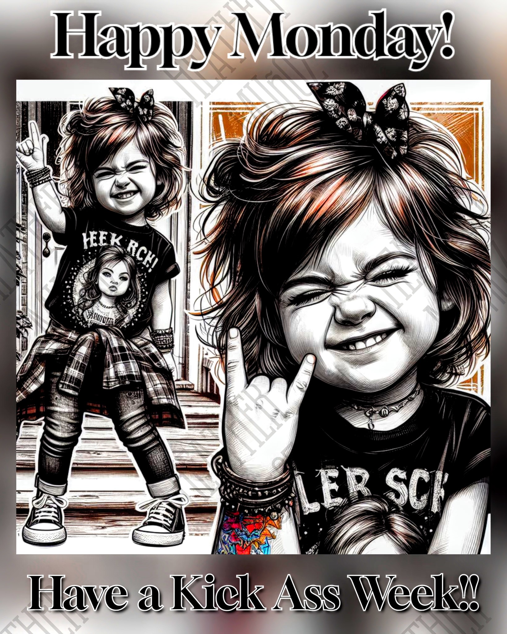 Happy Feels Creations - 🖤 Happy Monday! Have a Kick A$s Week! 🖤 # ...