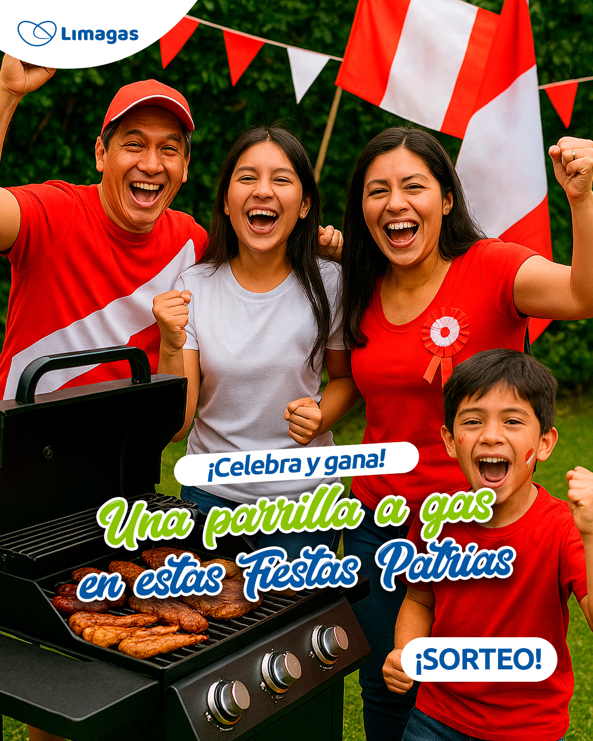 LIMAGAS - 🎁 ¡Gánate una parrilla nueva por Fiestas... | Facebook
