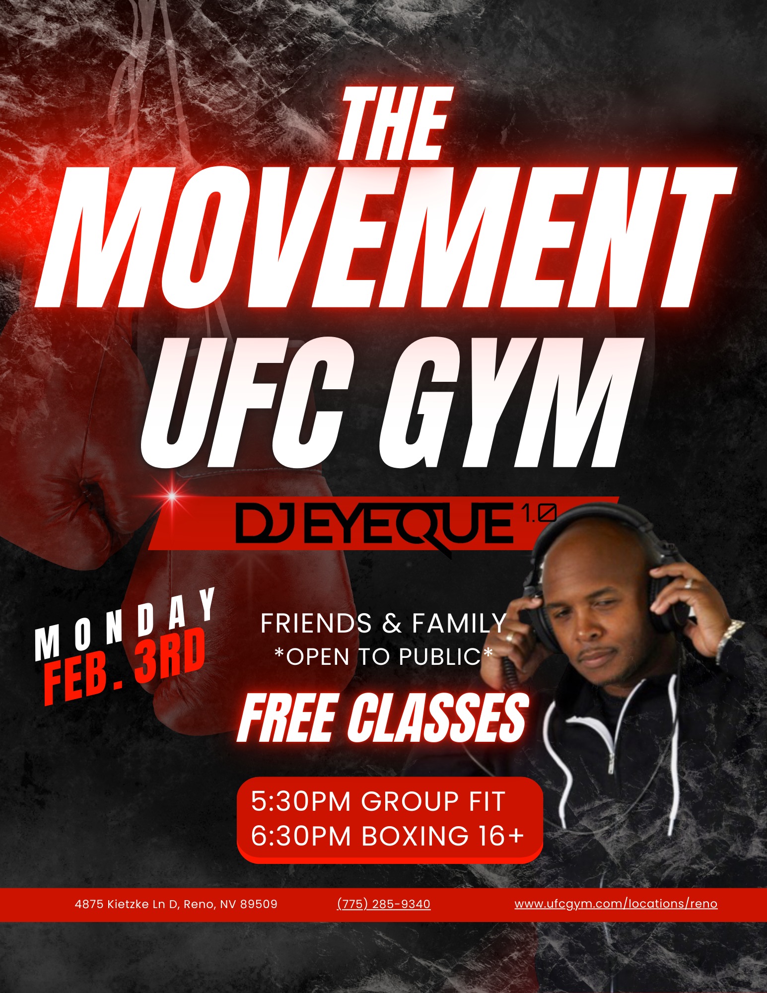 Quedup - 🎉 OPEN HOUSE at UFC GYM Reno! 🎉 Join us for an exciting ...