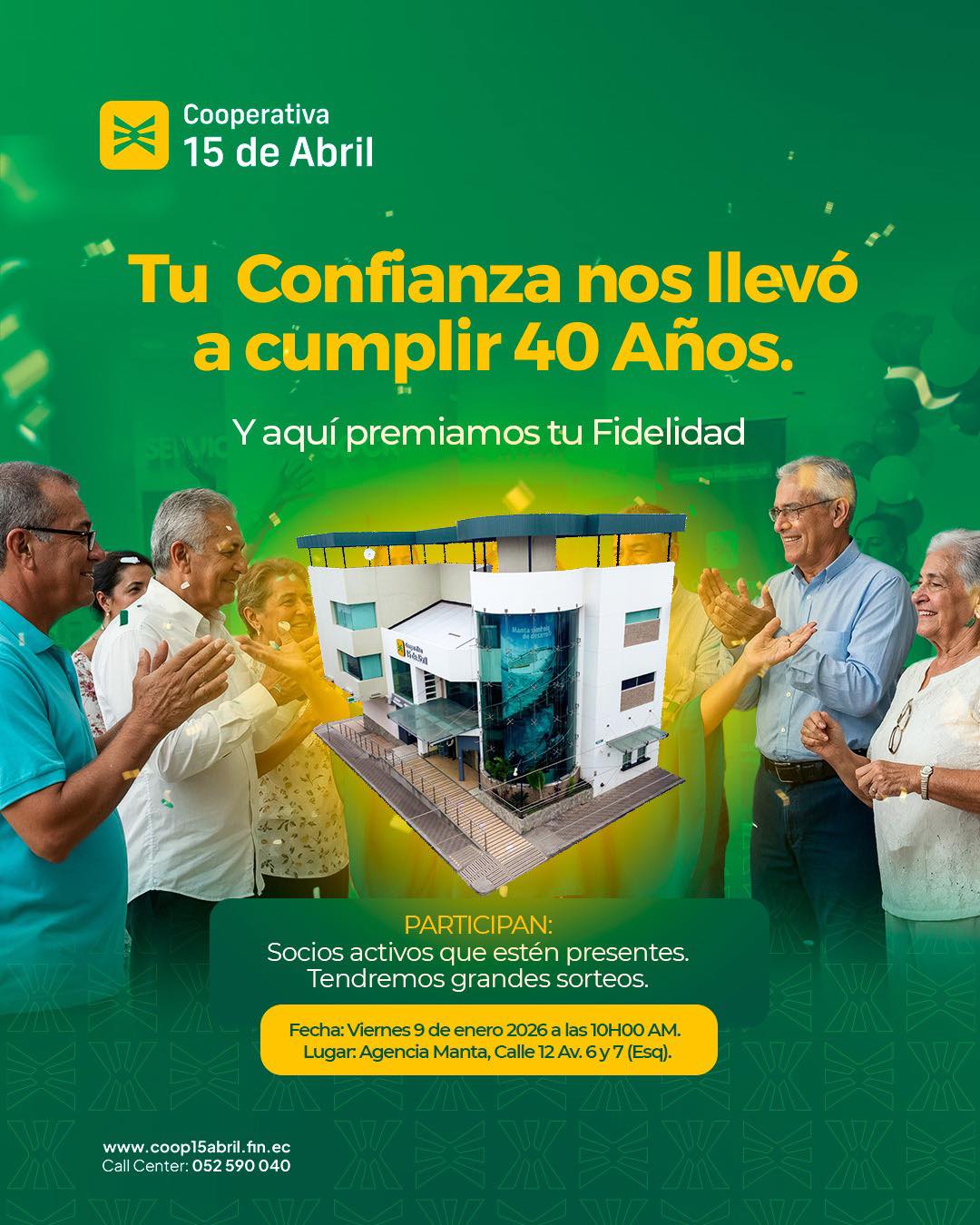 ¡Es... - Cooperativa de Ahorro y Crédito 15 de Abril Ltda. | Facebook