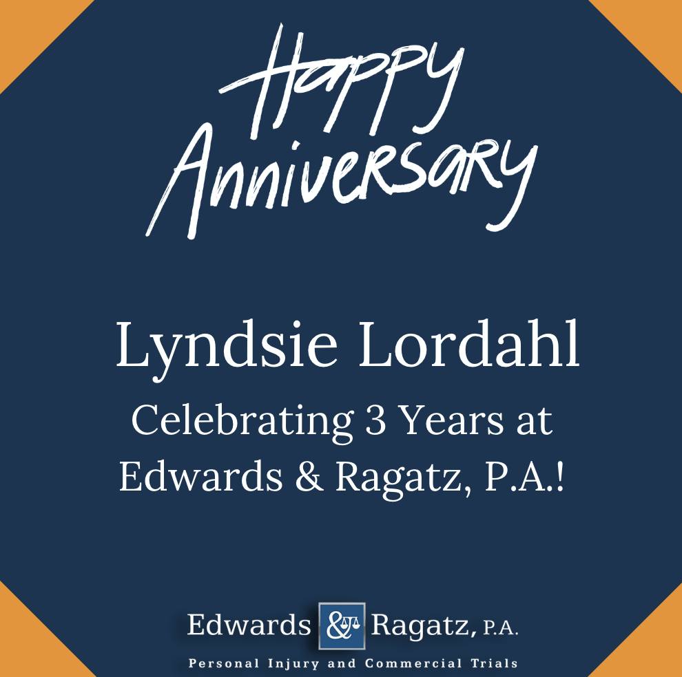 Edwards - Join us in celebrating Lyndsie's work anniversary! Thank you ...