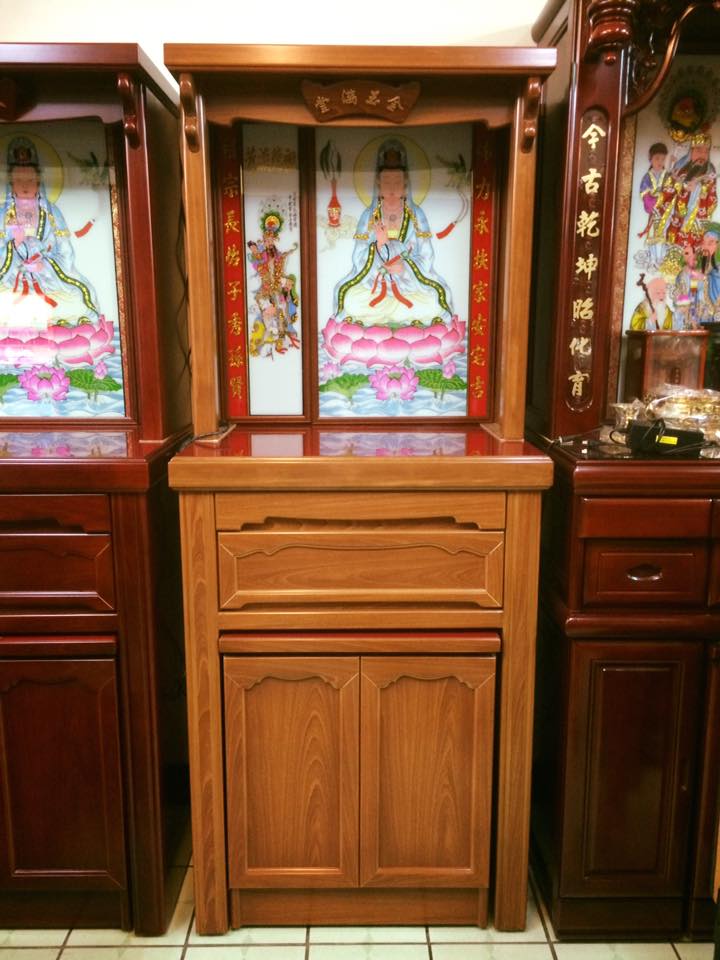 素面佛櫥 自己工廠經營歡迎參觀高度 大溪神桌 老字號 文斌木器行 各式神桌 佛櫥傢俱 Facebook