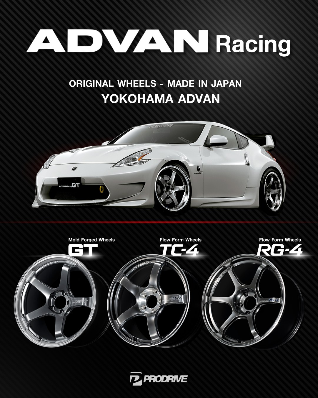 Prodrive - YOKOHAMA ADVAN WHEELS - Made in Japan - วันนี้ขอแนะนำลายล้อ ...
