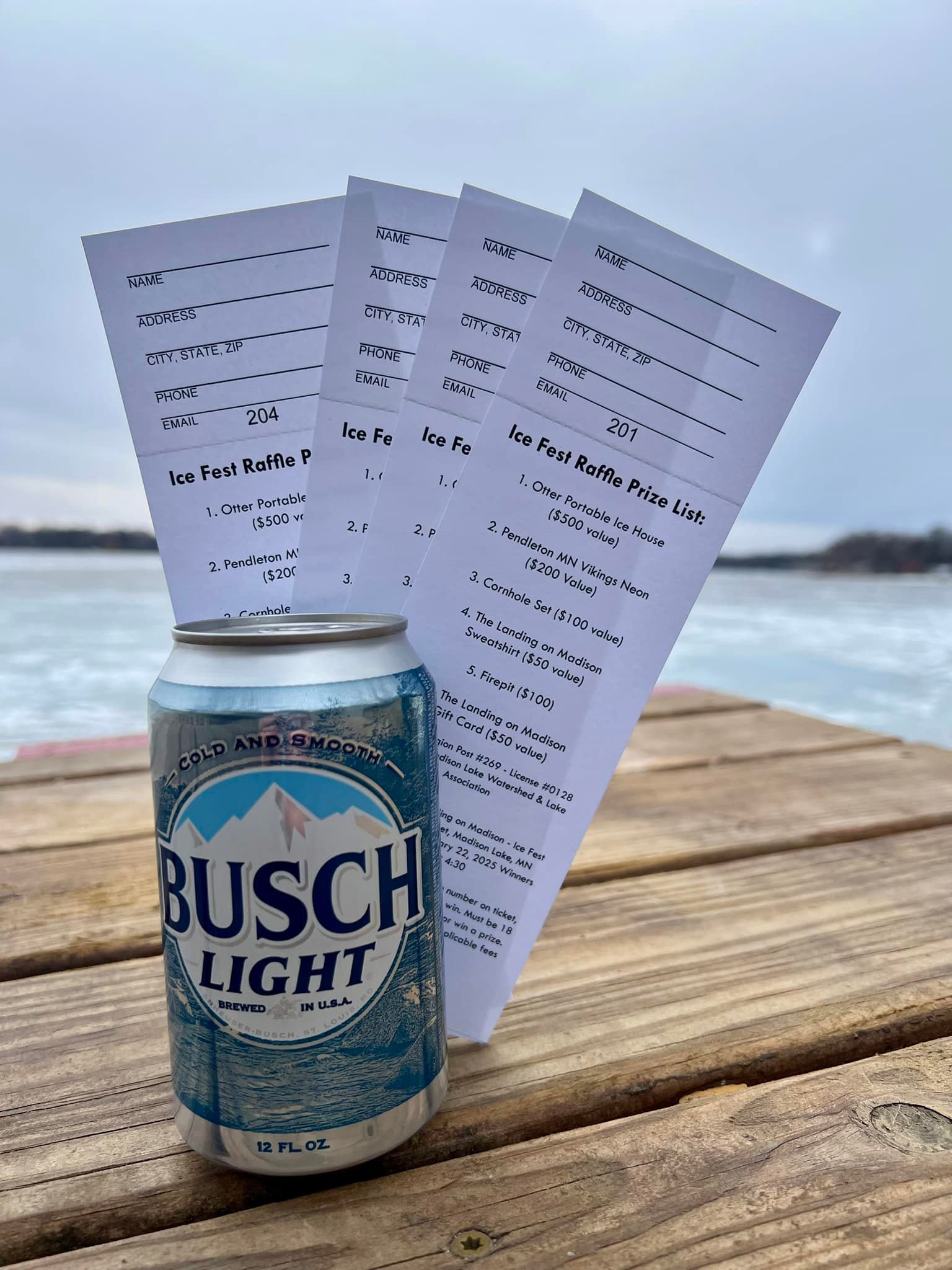 ‼️ ICE-FEST 2025 raffle tickets... - The Landing on Madison | Facebook