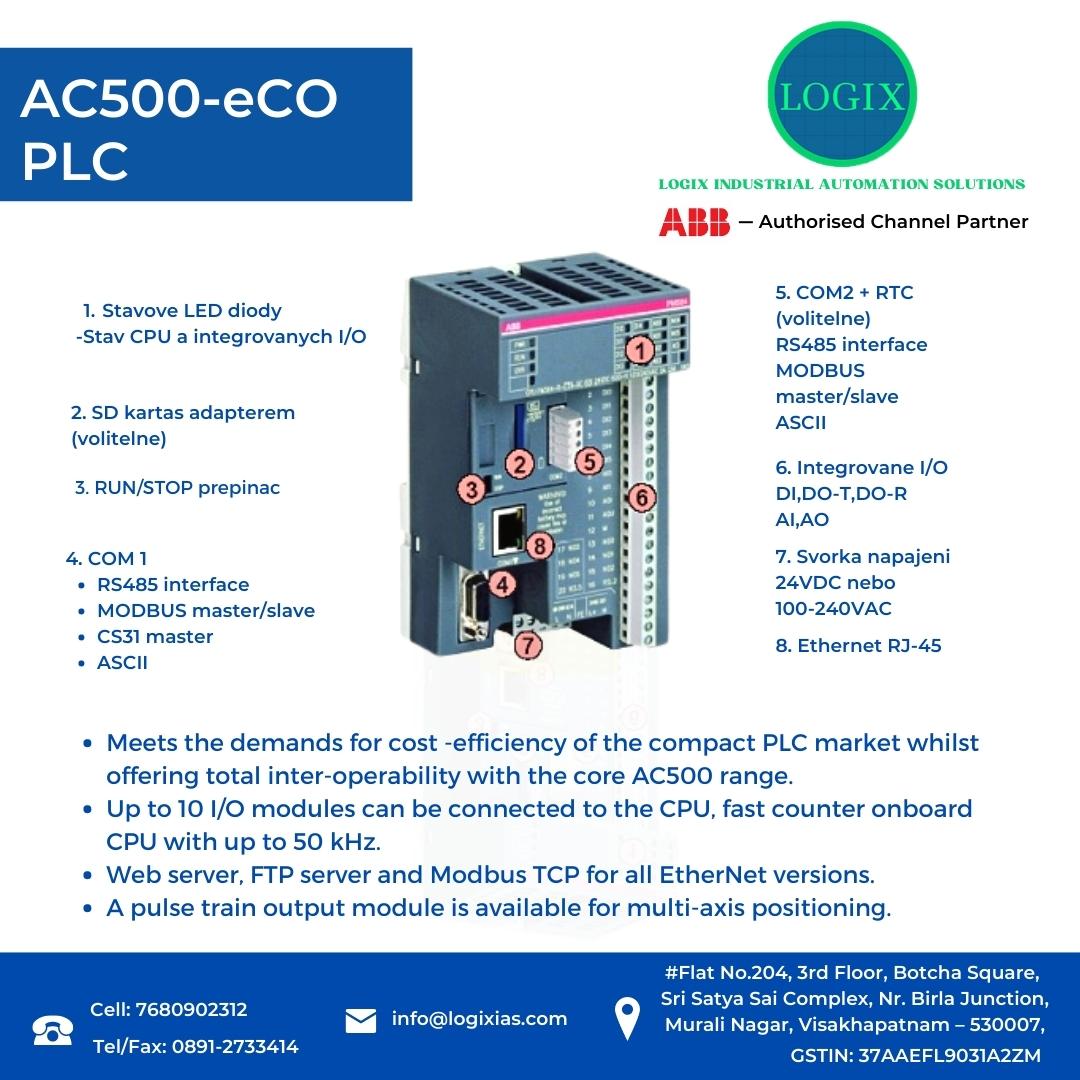 #AC500eCOPLC The AC500-eCO... - Logix Automation Solution | Facebook