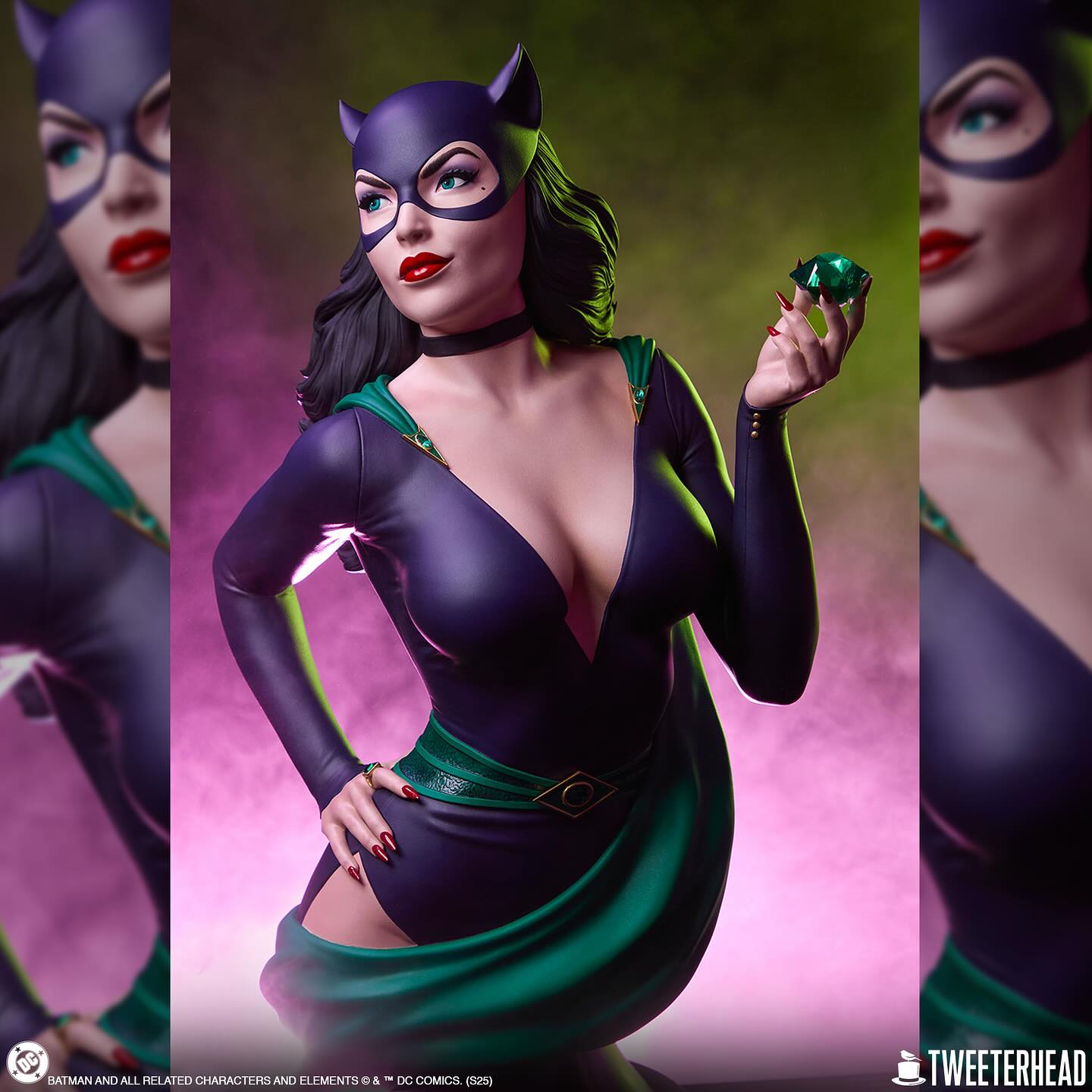 Tweeterhead's Catwoman 1/4 Scale Maquette Statue is here