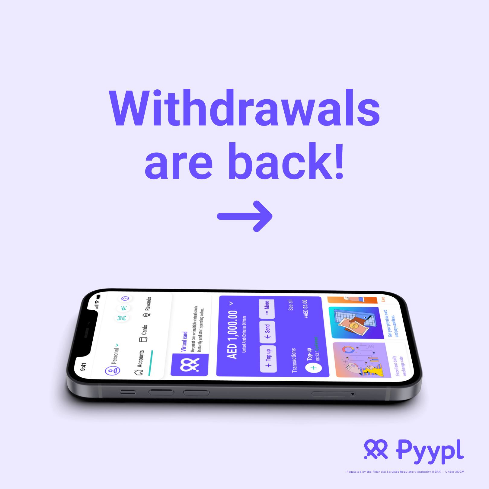Pyypl - it’s your money | Dubai